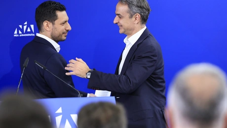Κωνσταντίνος Κυρανάκης και Κυριάκος Μητσοτάκης