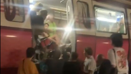εκτροχιασμός μετρό Κωνσταντινούπολη