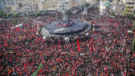 Συγκέντρωση για την κηδεία του Αλί Χαμενεΐ