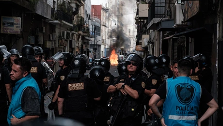 Φωτογραφία αρχείου από επεισόδια στην Αργεντινή