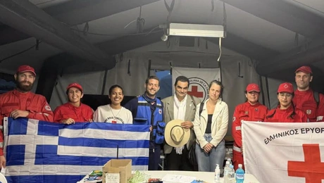 Η ελληνική αποστολή του Ερυθρού Σταυρού στη Βενεζουέλα