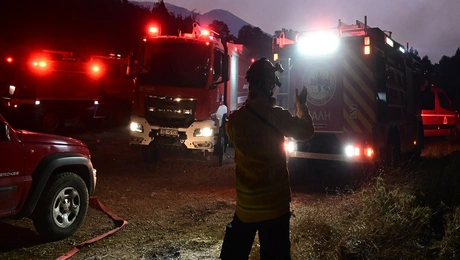 Πυροσβέστες στο μέτωπο του Πόρτο Γερμενό