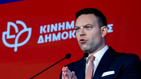Ο πρόεδρος των Δημοκρατών Στέφανος Κασσελάκης