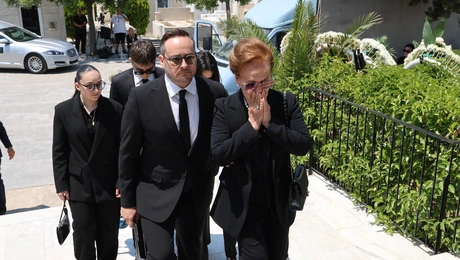 Κηδεία Βασίλη Λεβέντη