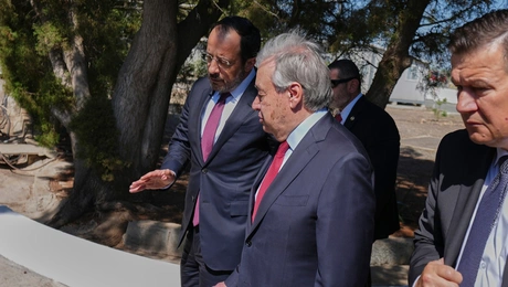 Συνάντηση Γκουτέρες με Χριστοδουλίδη Κυπριακό