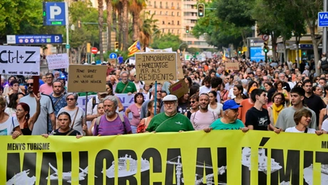 Διαδήλωση στη Μαγιόρκα κατά του υπερτουρισμού