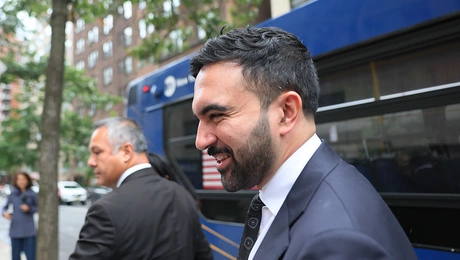 Ο δήμαρχος της Νέας Υόρκης Ζόχραν Μαμντάνι
