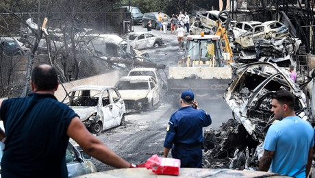 Η επόμενη μέρα από την πυρκαγιά στο Μάτι