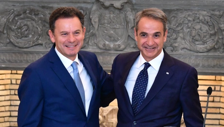 Συνάντηση Κυριάκου Μητσοτάκη με τον πρωθυπουργό της Πορτογαλίας