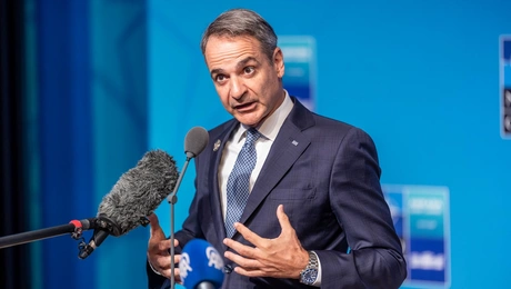 Ο Κυριάκος Μητσοτάκης στη Σύνοδο του ΝΑΤΟ