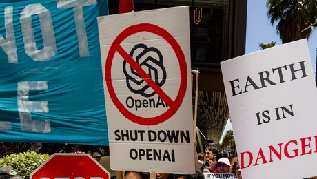Διαδήλωση κατά της OpenAI
