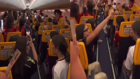 Η στιγμή που οι οπαδοί μαθαίνουν για τη νίκη της Ισπανίας