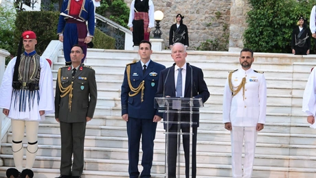 Ο Κωνσταντίνος Τασούλας στο Προεδρικό Μέγαρο