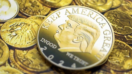 Νόμισμα με το τον Ντόναλντ Τραμπ