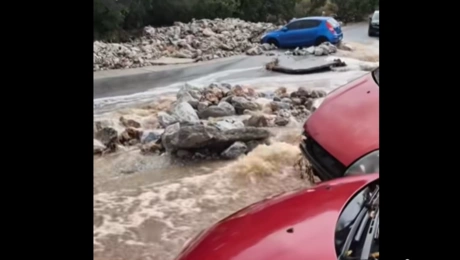 Καταστροφές στη Μάνη