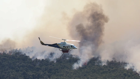 Σύγκρουση ελικοπτέρων στην Ψάθα