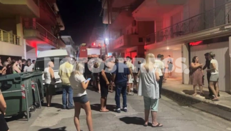 Φωτιά σε διαμέρισμα στην Σπάρτη