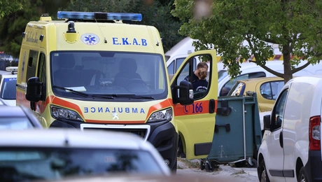 Η σκηνή του εγκλήματος στη Νέα Σμύρνη