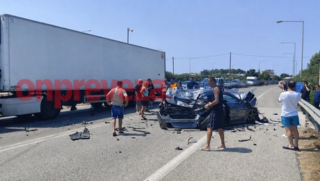Τροχαίο στην Πρέβεζα