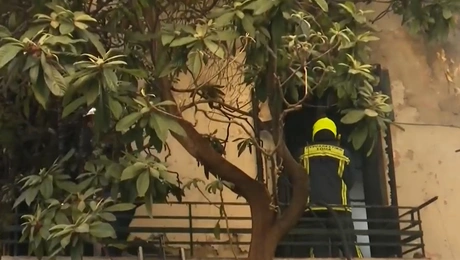 Φωτιά κτίριο Θεσσαλονίκη