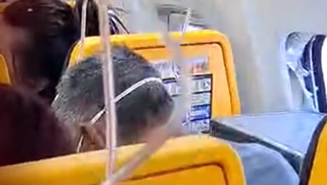 Νέα πλάνα από το ατύχημα στην πτήση της Ryanair