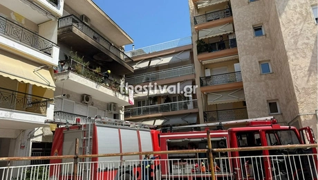 Πυρκαγιά σε σπίτι στην Θεσσαλονίκη