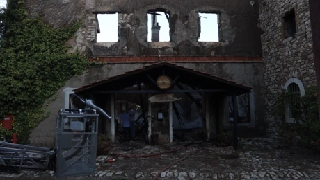 Η φωτιά στην Αχάια Κλάους