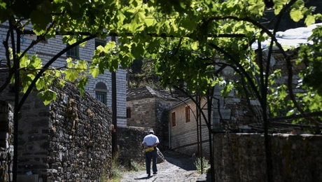 Χωριό στην ελληνική ύπαιθρο