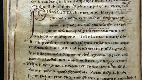 Περγαμηνή στην οποία βρέθηκε ευλογιά των προβάτων