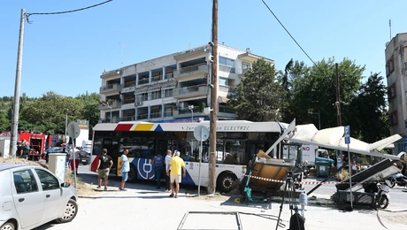 Τροχαίο με λεωφορείο του ΟΑΣΘ