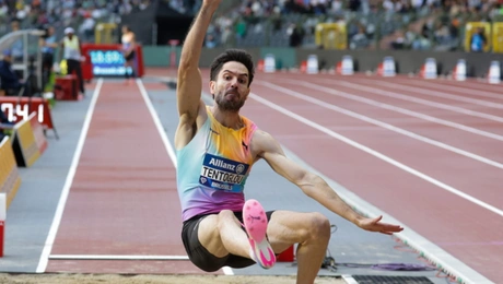 Άλμα του Μίλτου Τεντόγλου στο Diamond League στις Βρυξέλλες