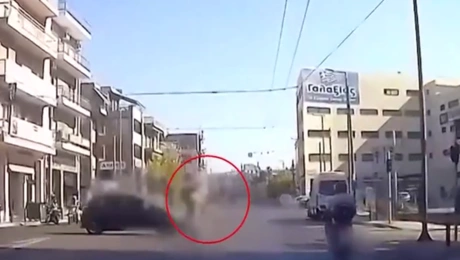 Το τροχαίο με τη μοτοσικλέτα στον Κολωνό