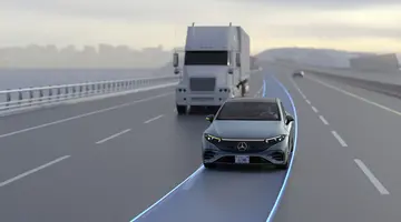 Το σύστημα αλλαγής λωρίδας της Mercedes-Benz (Πηγή: Mercedes-Benz)