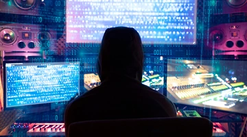 Χάκερ σε υπολογιστή