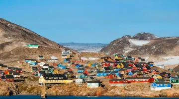 Η πόλη Ittoqqortoormiit στη Γροιλανδία