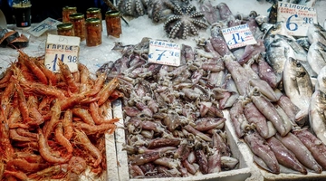 Θαλασσινά στη Βαρβάκειο