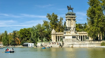 Parque del Retiro στη Μαδρίτη
