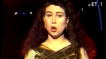 Η Μαντώ στον ελληνικό τελικό της Eurovision, 1989