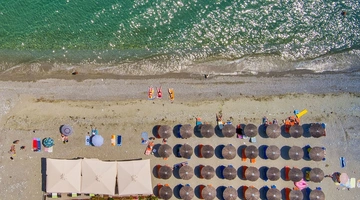 paralia diakopes drone