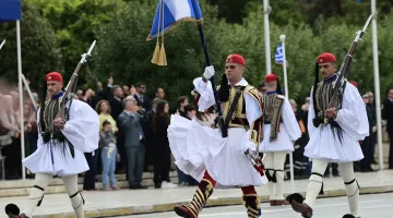 Στρατιωτική παρέλαση στην Αθήνα Eurokinissi