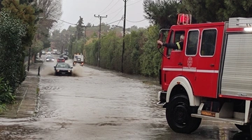 Ισχυρή βροχόπτωση