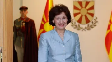 Η νέα πρόεδρος της Βόρειας Μακεδονίας Γκορντάνα Σιλιάνοφσκα