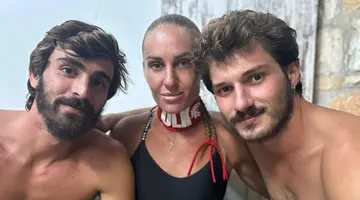 Φάνης Μπολέτσης, Κατερίνα Δαλάκα, Ντάνιελ Νούρκα στον τελικό του Survivor 2024