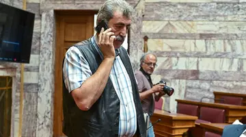 Ο Παύλος Πολάκης στη Βουλή
