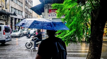 Βροχή στην Αθήνα