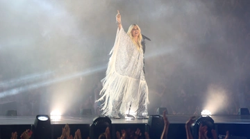 Η Άννα Βίσση στο Καλλιμάρμαρο