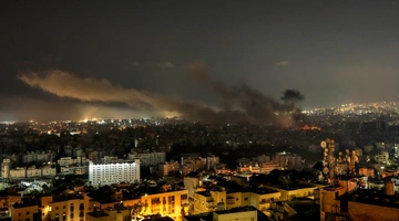 Εκρήξεις από ισραηλινό βομβαρδισμό σε προπύργιο της Χεζμπολάχ στη Βηρυτό