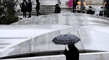 Κρύος καιρός στην Αθήνα