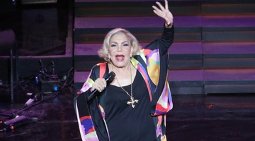 Η Μαρινέλλα στη συναυλία της στο Ηρώδειο