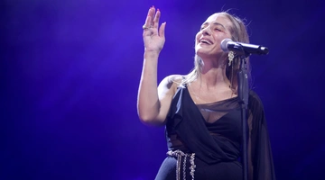 Η Νατάσσα Μποφίλιου σε συναυλία της